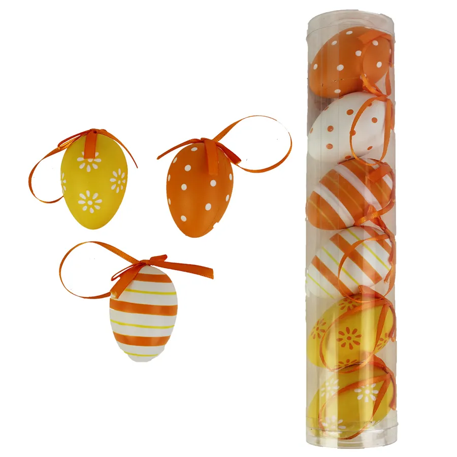 Decorative eggs 6 pcs X1851