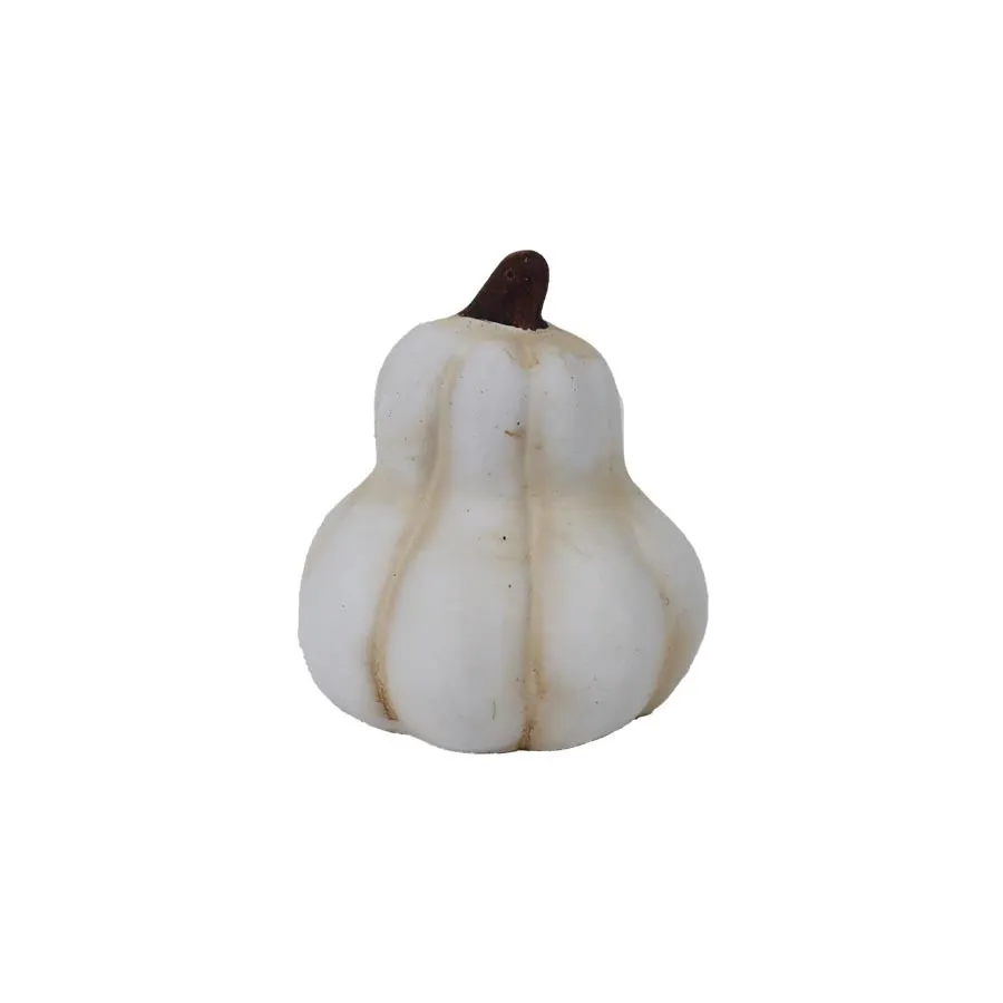 Decorative pumpkin white X5357