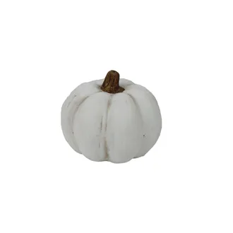 Decorative pumpkin white X5361