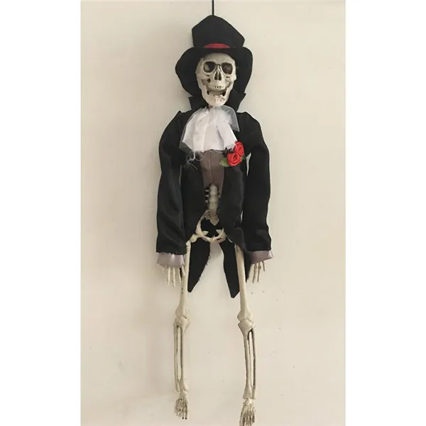 Halloween decoration skeleton groom X5887