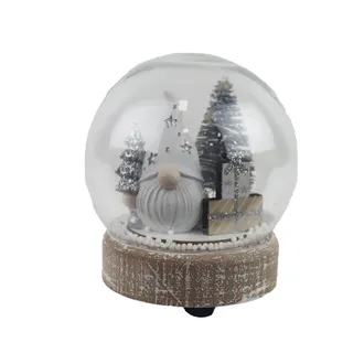 Christmas LED snow globe X6009-01