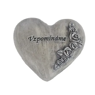 Decorative heart for grave X6041