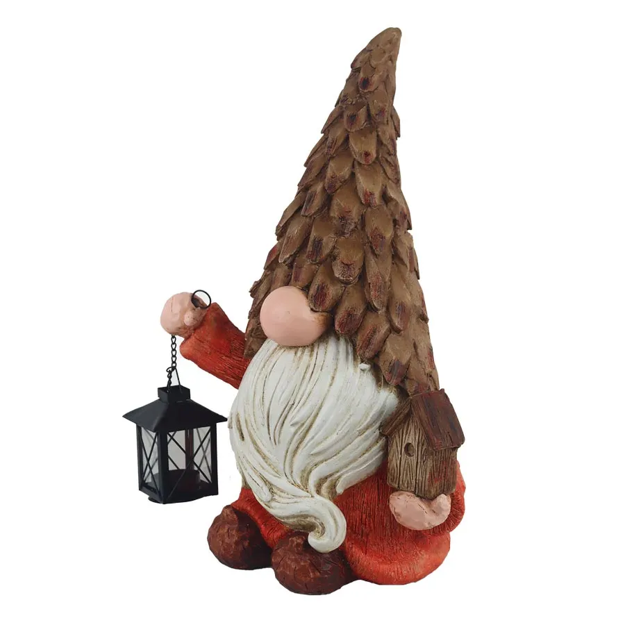 Decorative elf with lantern X6161