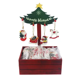 Box of decorations for hanging, 72 pcs X6383