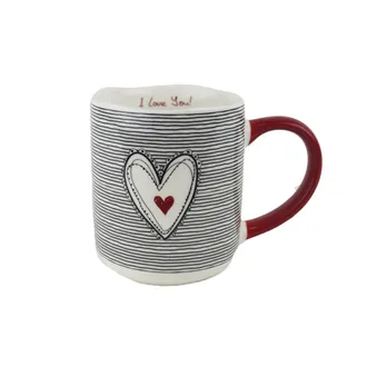 Heart mug X6422