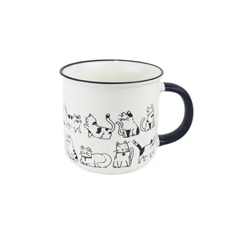 Mug with cats X6428