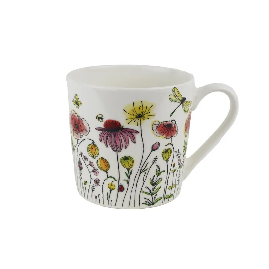 Mug spring flowers X6437