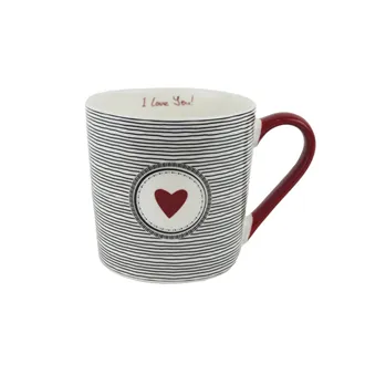 Heart mug X6443